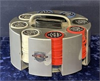 Orange county choppers poker chip set