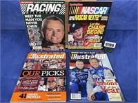 NASCAR Magazines Qty 4: 2004, 2005, 2007