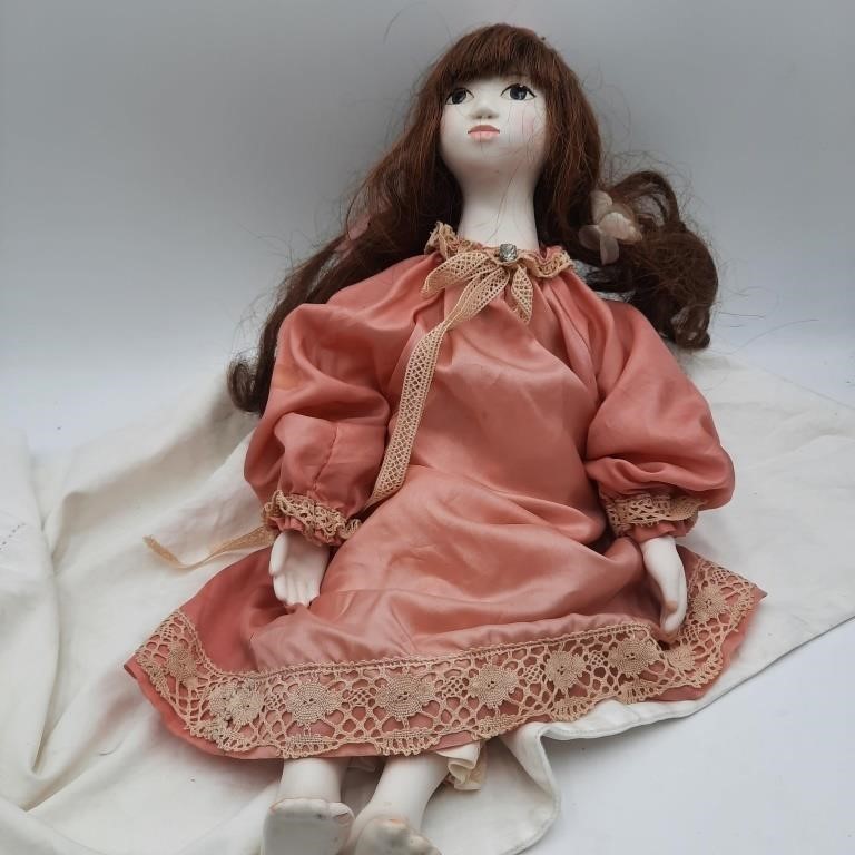 Vintage 18" Girofla Doll - France - See Pics