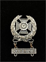 Vintage US Army Carbine Pin Jewelry Brooch