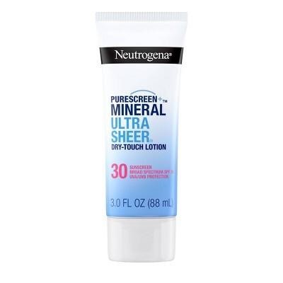 2 PackNeutrogena Mineral Ultra Sheer Sunscreen - S