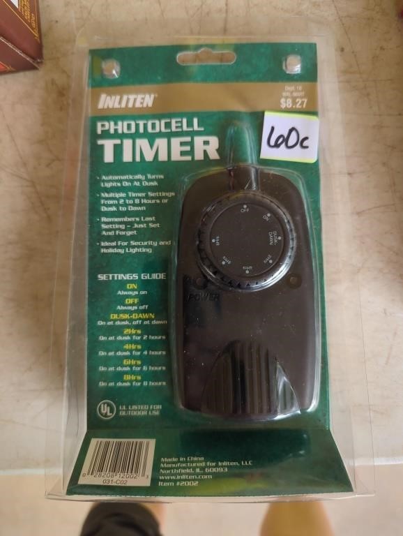Photocell timer new