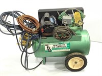 Vintage Sears 12 Gal Paint Sprayer Air Compressor