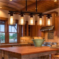 DINING ROOM LIGHT FIXTURE,5-LIGHT KITCHEN ISLAND