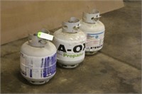 (3) 20lb Propane Tanks