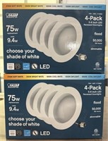 (8) LED Recessed Downlights