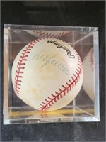 1992 New York Mets Jose Vizcaino Signed Ball