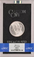 1883 CC $1 GSA Hoard MS 63 Coin