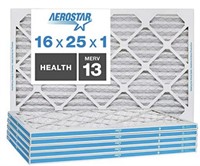 AEROSTAR MERV 13 16 x 25 x 1IN AIR FILTER - 6