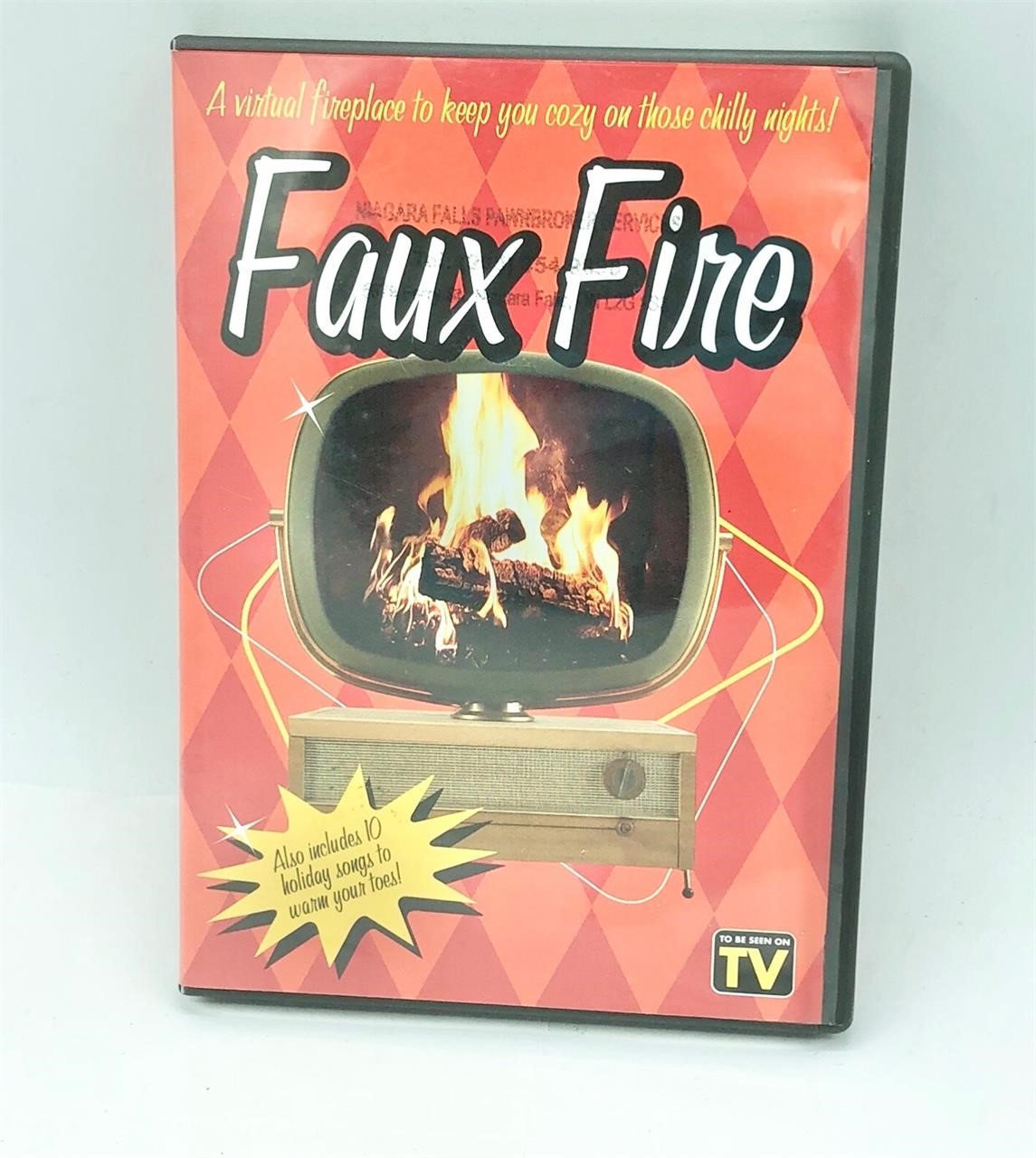 Faux Fire DVD A virtual fireplace to keep you