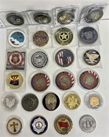 (25) CHALLENGE COINS