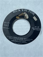 Vintage 45 Record - Elvis Christmas