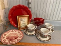 All Things Red Themed Kitchen Decorations &