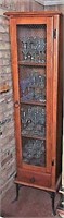 Wood Cabinet on Metal Base