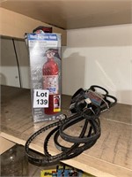 Fire Extinguisher and Auto Belts