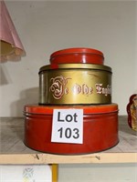 Vintage Metal Tins