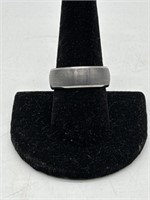 Men’s Tungsten Ring Size 9.5"