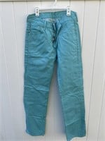 Levi’s Turquoise 501 Denim Jeans