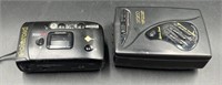 Vtg Polaroid 3000 Camera & Lenox Stereo Walkman