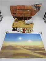 Star Wars Vintage Land of the Jawas w/Figures