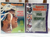 Sports Illustrated 1 signed- 1983 John Elway,