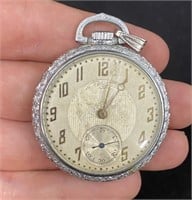 Swiss Made 6 Jewel Pocket Watch
