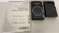Cannon ELph 350 Camera w/ charger battery & manual