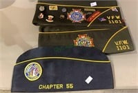 3 Veterans of Foreign Wars hats - Chapter 55, DFW