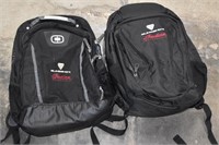 Two Indian Motorcycle Backpacks- 1 Like New