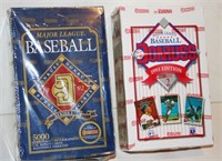 2 Unopened Boxes Of Donruss Baseball Cards