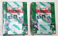 2 Unopened Boxes Of 1992 Fleer Baseball Cards