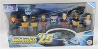 Star Trek 25 PEZ dispenser set of 8