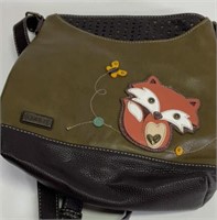 chala fox sweet messenger bag/purse