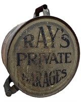 Early Rays Garages Rocker Advertising Piece