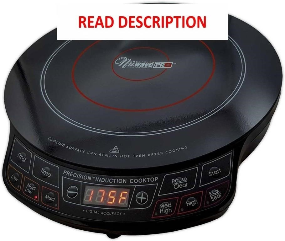 NuWave PIC Pro Induction Cooktop 1800W