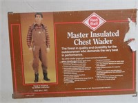Red Ball Master Insulated Chest Wader-Large