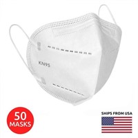SM3536  ASA Techmed KN95mask, White 4ply 50 pack