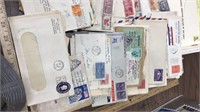 Misc. canceled stamps on envelopes