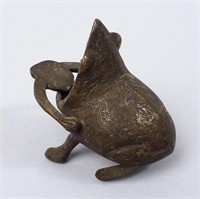 Metal Frog Personal Ashtray