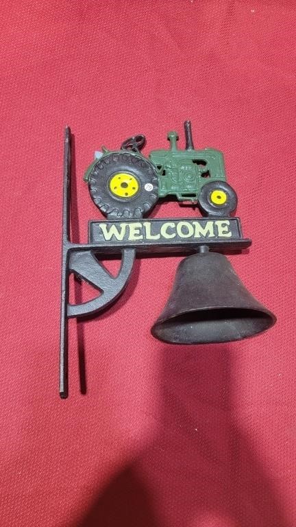 Cast iron john deere bell