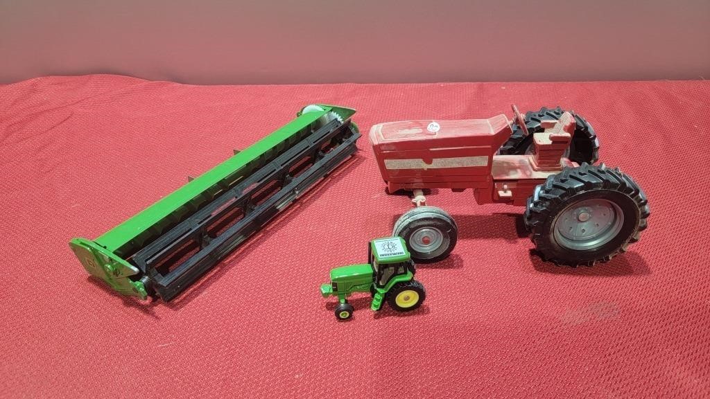 Diecast tractors and implement