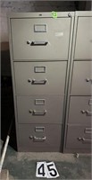4 Drawer file cabinet Grey
