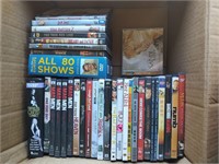 Box of DVD's