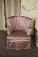 Armchair with removable slip cover