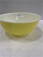 Vintage Large Yellow Pyrex Mixing Bowl