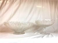 2 Bohemia Crystal Bowls