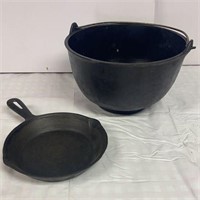 2 piece cast iron