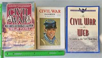 Civil War book lot