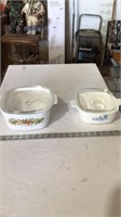 Corning ware dishes with lids