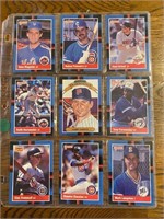 1987 & 1988 Donruss baseball cards